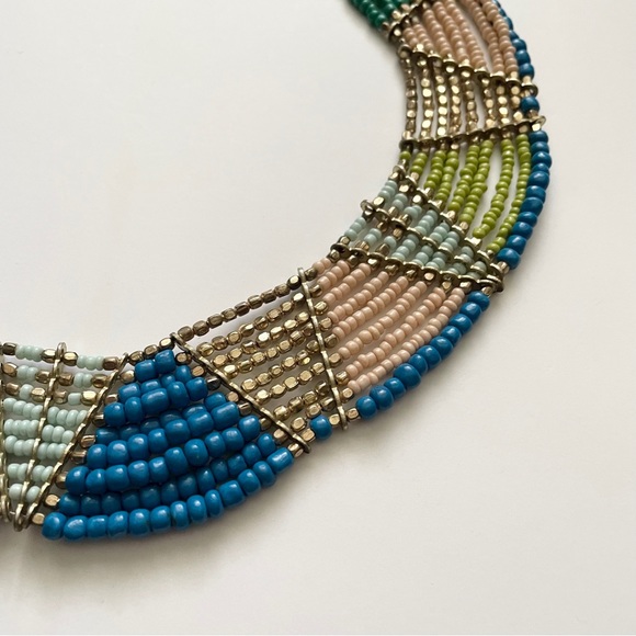 Boho Beaded Necklace - Picture 3 of 4